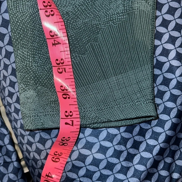 Tuff athletics forest green printed leggings Sz XXL - Picture 12 of 17